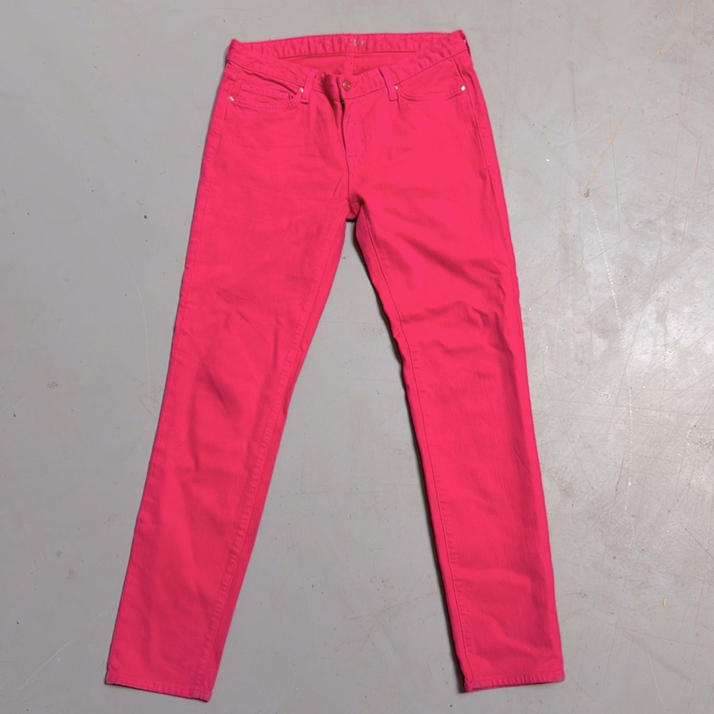 kate spade Broome Street Hot Pink Skinny Jeans